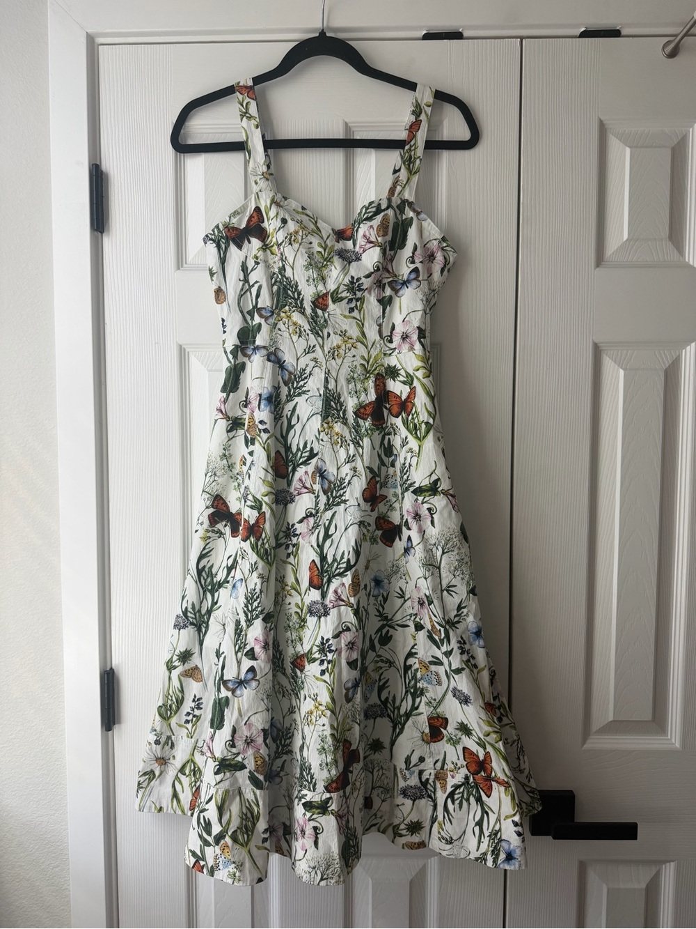 Avec Les Filles Midi Butterfly Dress Size 4